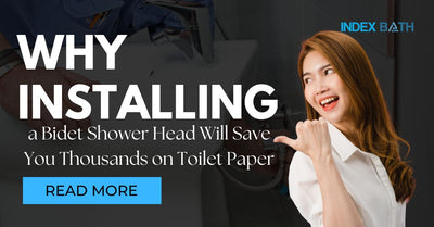 Why Installing a Bidet Shower Head Will Save You Thousands on Toilet Paper
